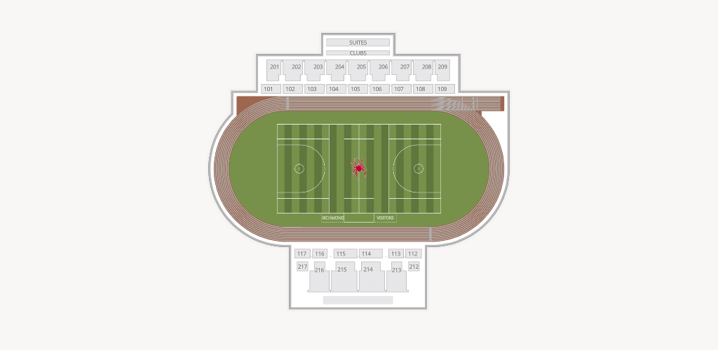 E. Claiborne Robins Stadium Seating Chart