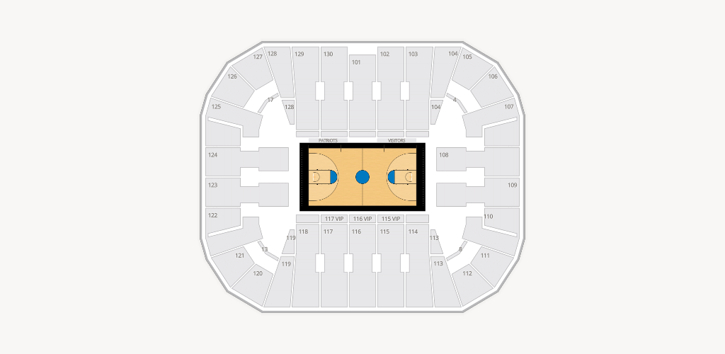EagleBank Arena Seating Chart