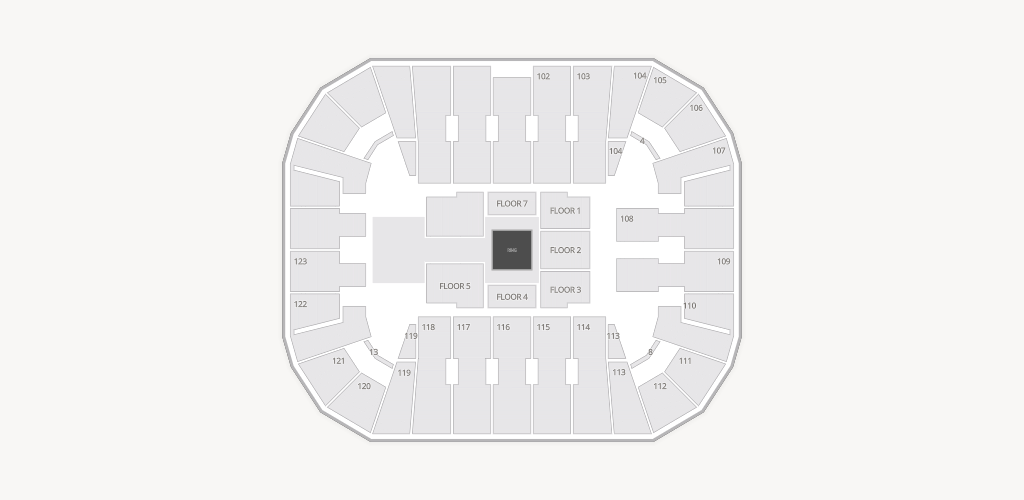 EagleBank Arena Seating Chart
