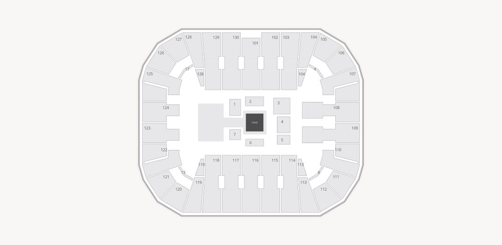 EagleBank Arena Seating Chart