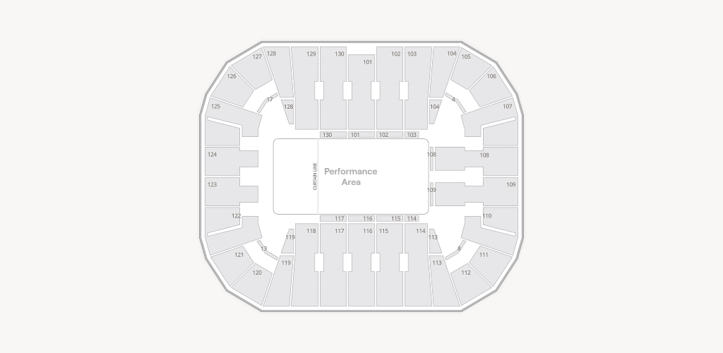 EagleBank Arena Seating Chart