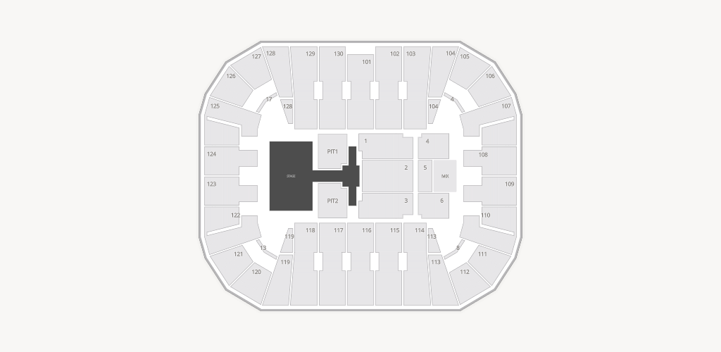 EagleBank Arena Seating Chart