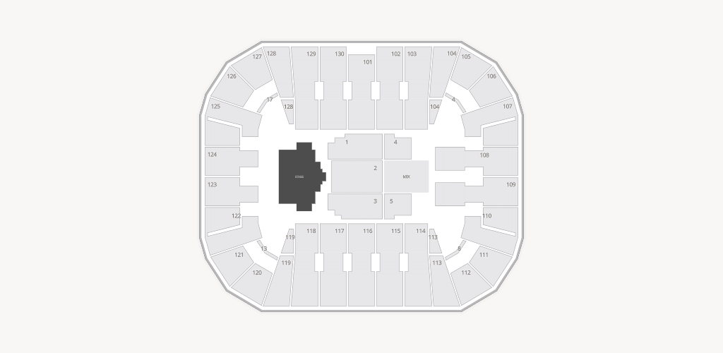 EagleBank Arena Seating Chart