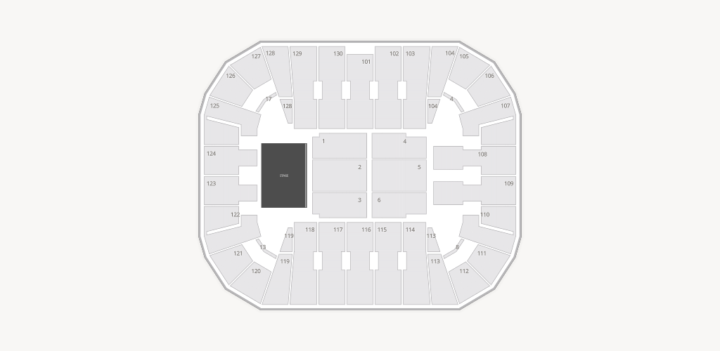 EagleBank Arena Seating Chart