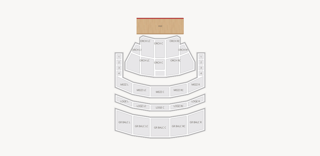 Eastman Theatre Seating Chart