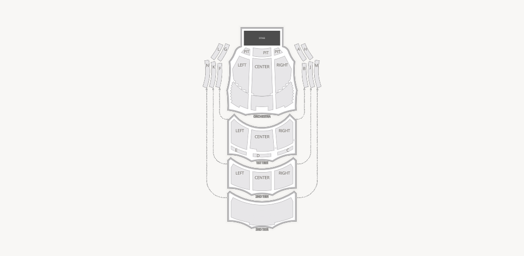 Eccles Theater - Salt Lake City Seating Chart