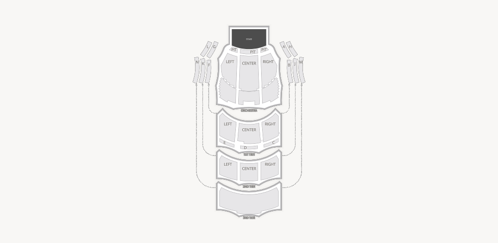 Eccles Theater - Salt Lake City Seating Chart