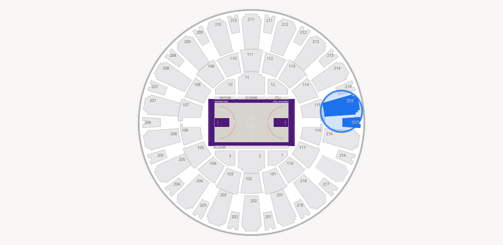 Ed & Rae Schollmaier Arena Seating Chart