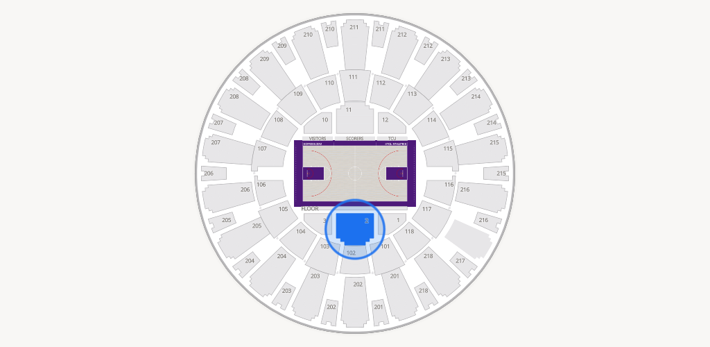Ed & Rae Schollmaier Arena Seating Chart
