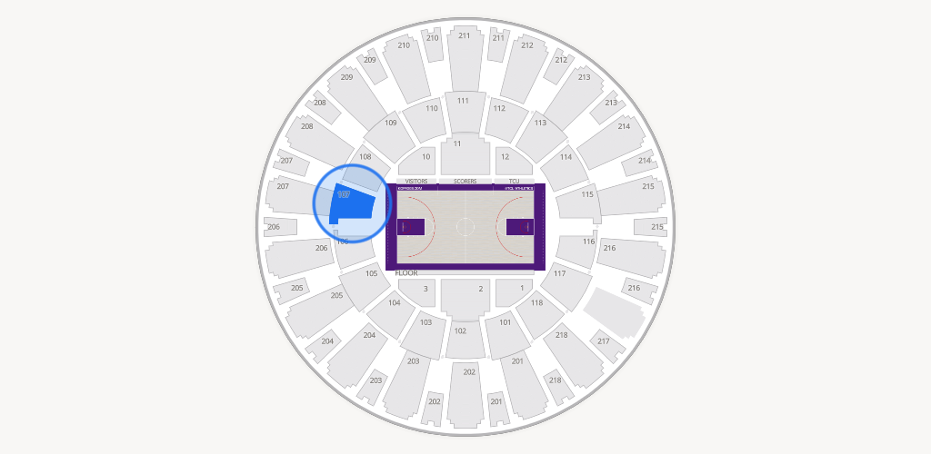 Ed & Rae Schollmaier Arena Seating Chart