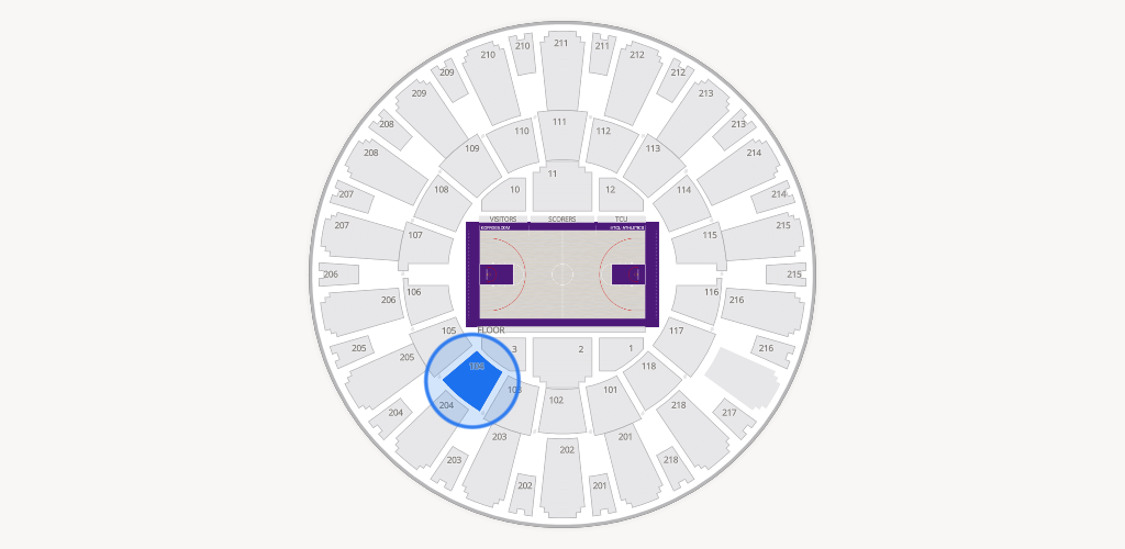 Ed & Rae Schollmaier Arena Seating Chart
