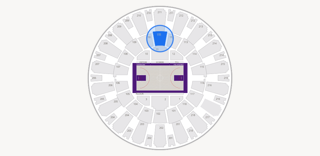 Ed & Rae Schollmaier Arena Seating Chart