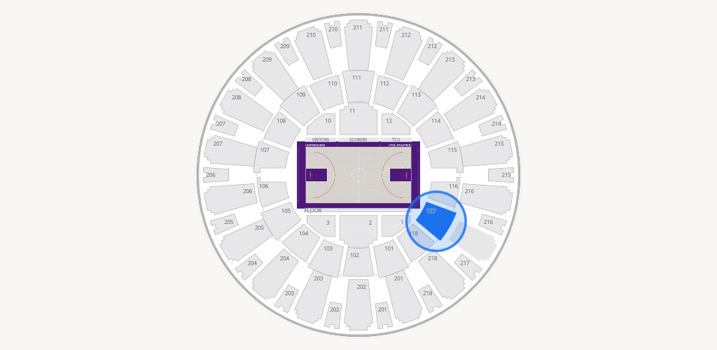 Ed & Rae Schollmaier Arena Seating Chart