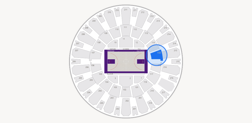 Ed & Rae Schollmaier Arena Seating Chart