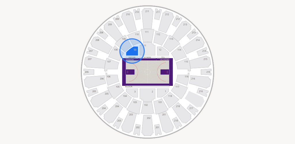 Ed & Rae Schollmaier Arena Seating Chart