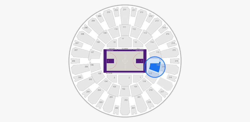 Ed & Rae Schollmaier Arena Seating Chart