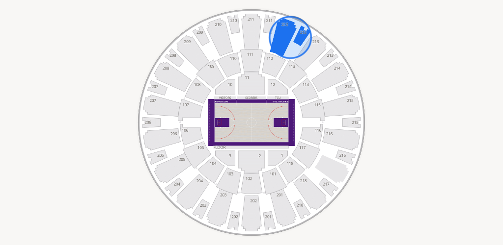 Ed & Rae Schollmaier Arena Seating Chart