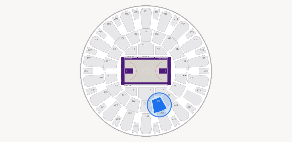 Ed & Rae Schollmaier Arena Seating Chart