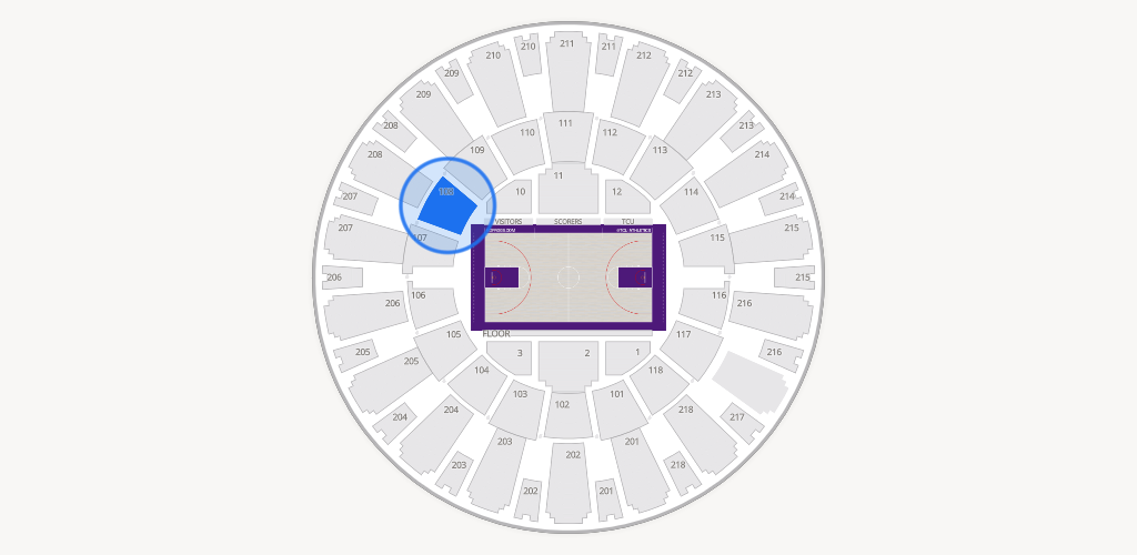 Ed & Rae Schollmaier Arena Seating Chart