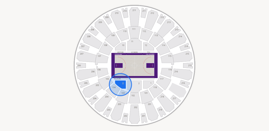 Ed & Rae Schollmaier Arena Seating Chart