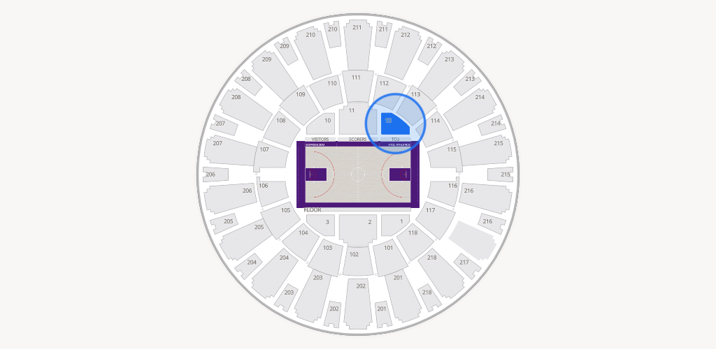 Ed & Rae Schollmaier Arena Seating Chart