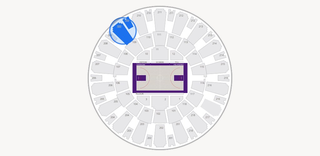 Ed & Rae Schollmaier Arena Seating Chart