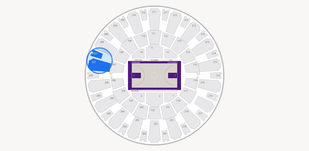 Ed & Rae Schollmaier Arena Seating Chart