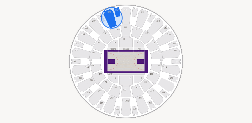 Ed & Rae Schollmaier Arena Seating Chart
