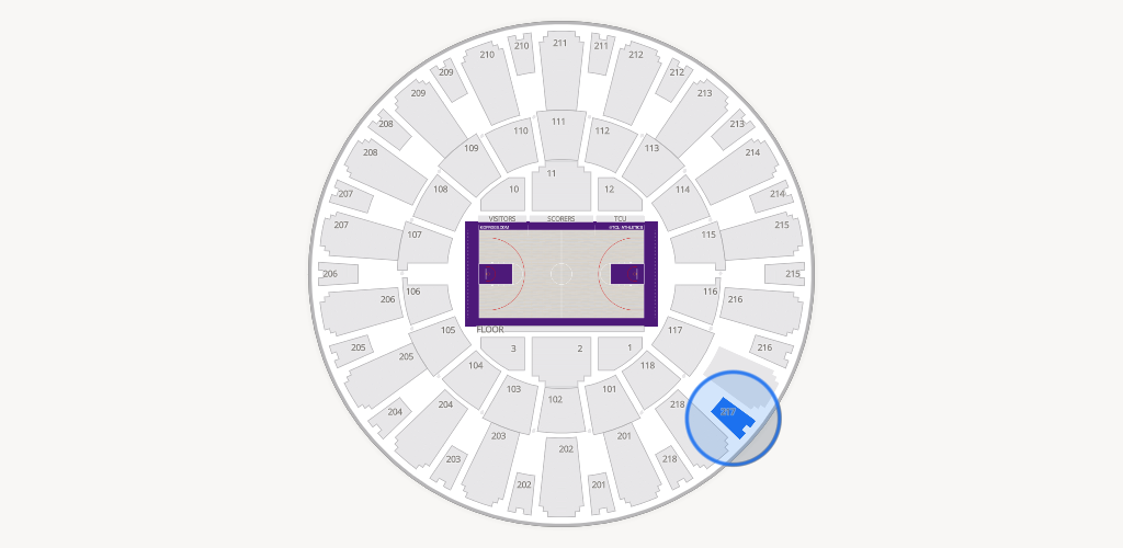 Ed & Rae Schollmaier Arena Seating Chart