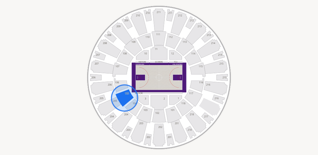 Ed & Rae Schollmaier Arena Seating Chart