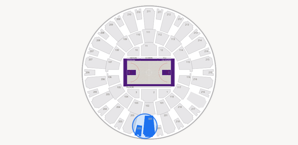 Ed & Rae Schollmaier Arena Seating Chart