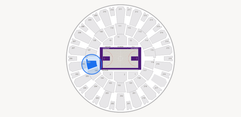 Ed & Rae Schollmaier Arena Seating Chart