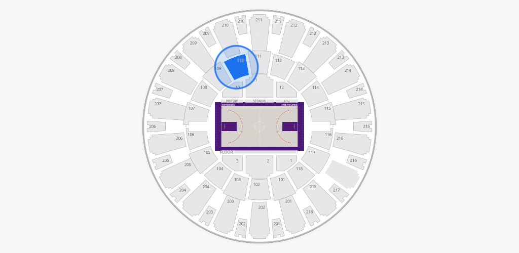 Ed & Rae Schollmaier Arena Seating Chart