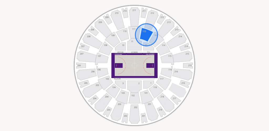 Ed & Rae Schollmaier Arena Seating Chart