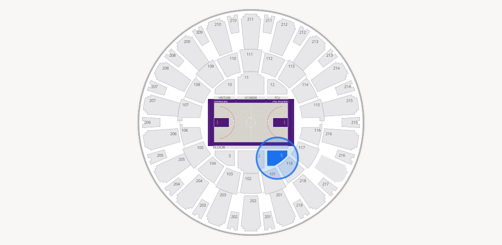Ed & Rae Schollmaier Arena Seating Chart