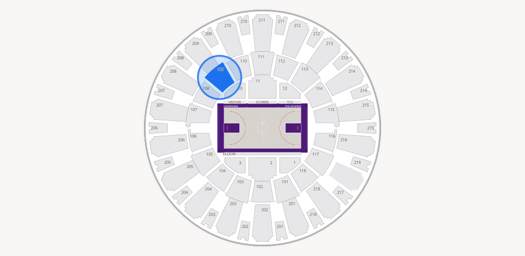 Ed & Rae Schollmaier Arena Seating Chart