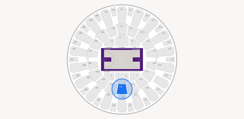 Ed & Rae Schollmaier Arena Seating Chart
