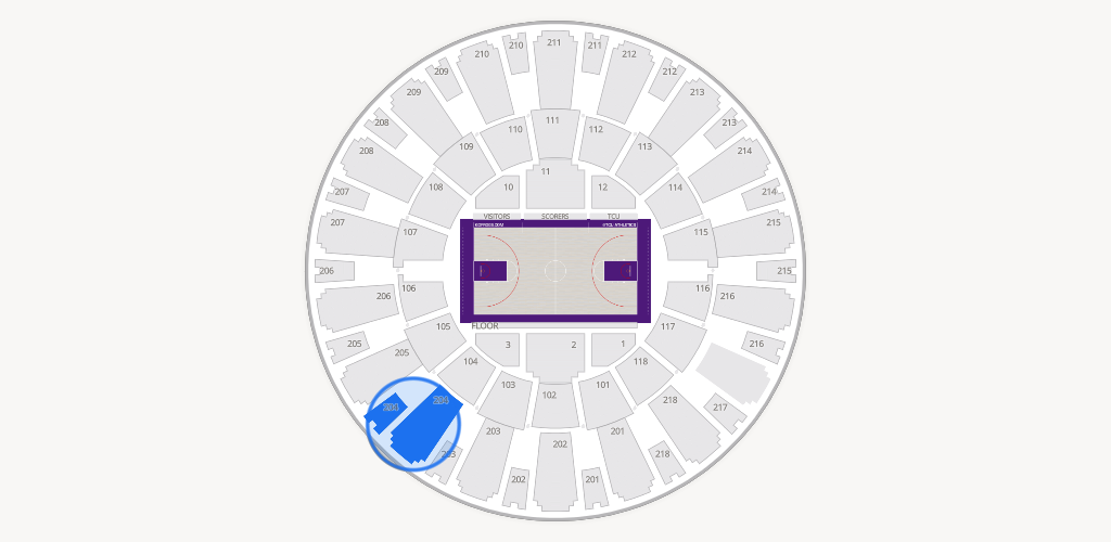 Ed & Rae Schollmaier Arena Seating Chart