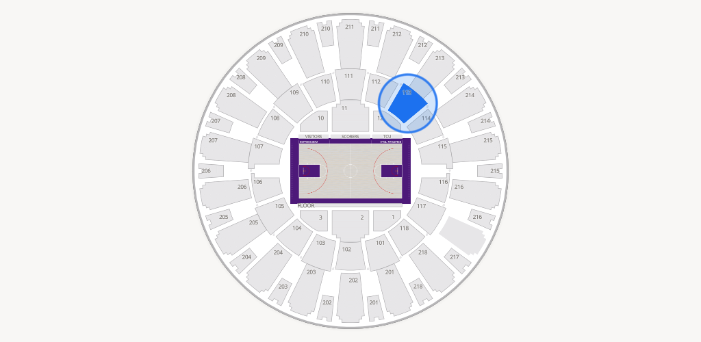 Ed & Rae Schollmaier Arena Seating Chart