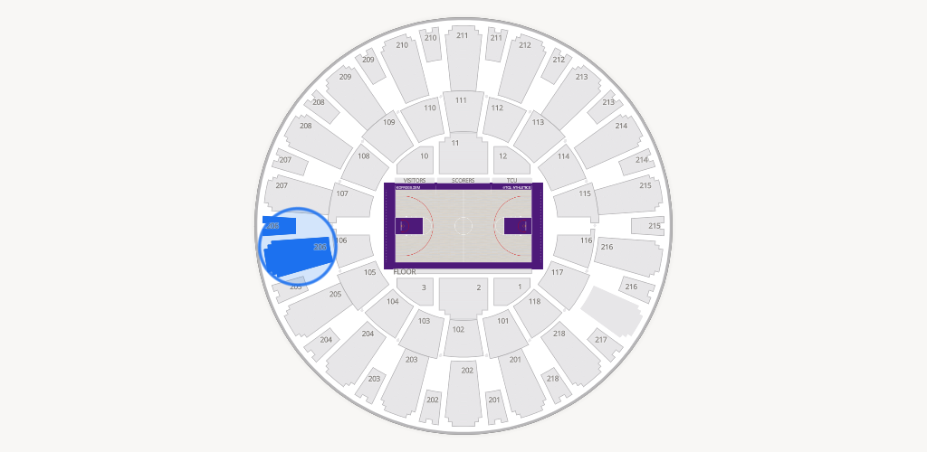 Ed & Rae Schollmaier Arena Seating Chart