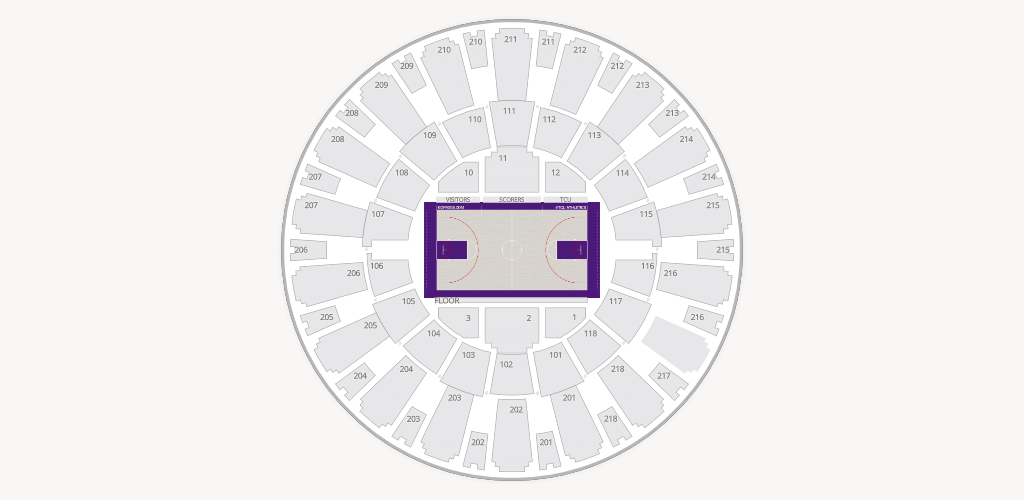 Ed & Rae Schollmaier Arena Seating Chart