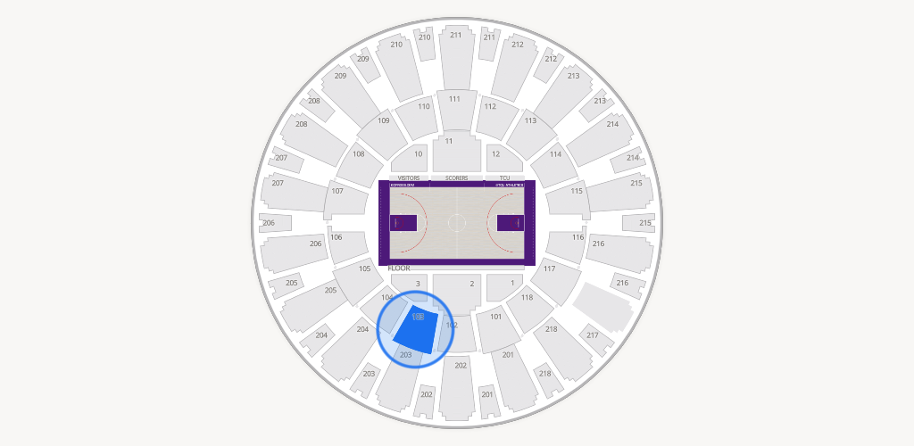 Ed & Rae Schollmaier Arena Seating Chart