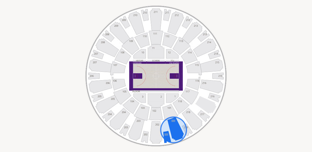 Ed & Rae Schollmaier Arena Seating Chart
