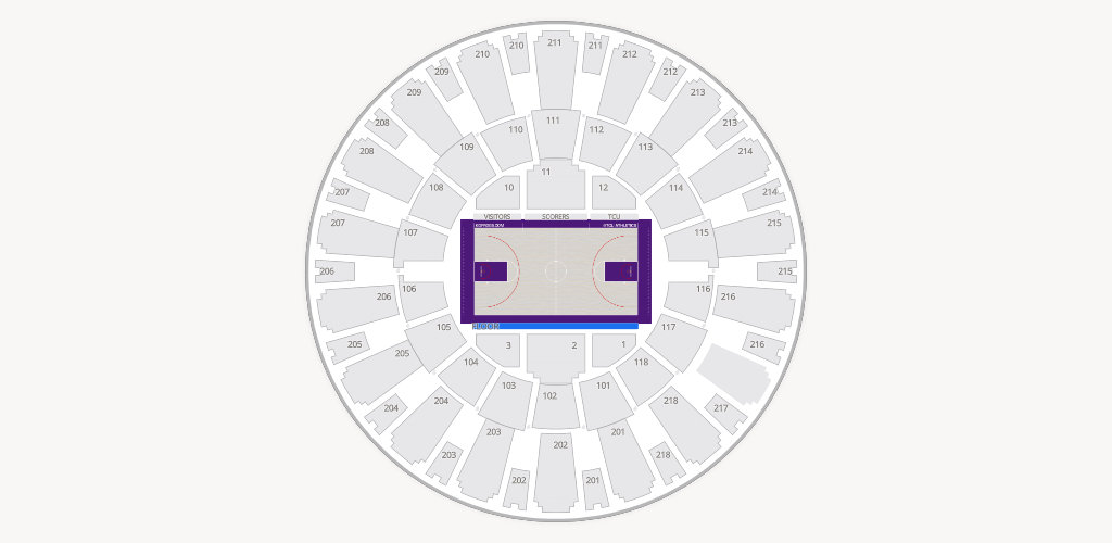 Ed & Rae Schollmaier Arena Seating Chart
