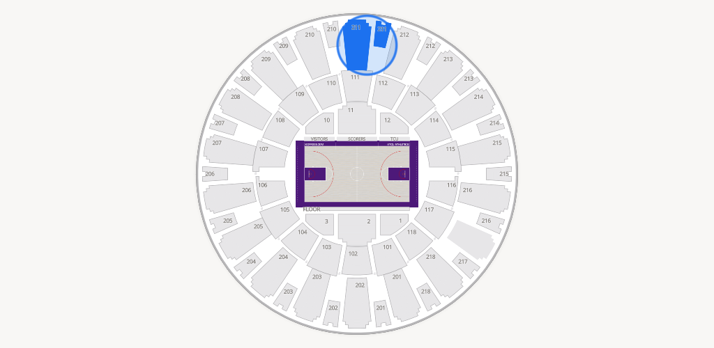 Ed & Rae Schollmaier Arena Seating Chart