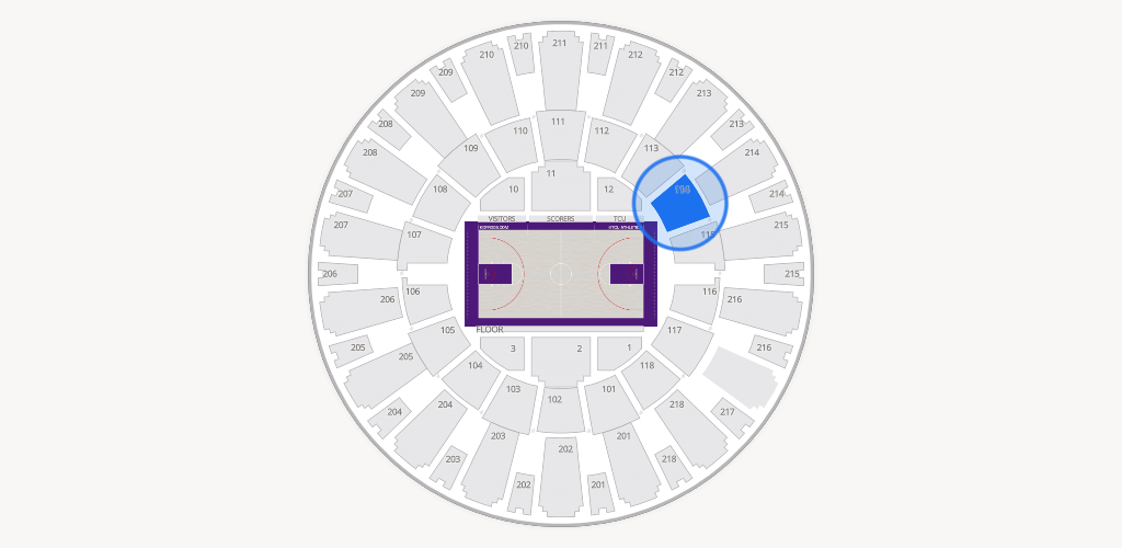 Ed & Rae Schollmaier Arena Seating Chart