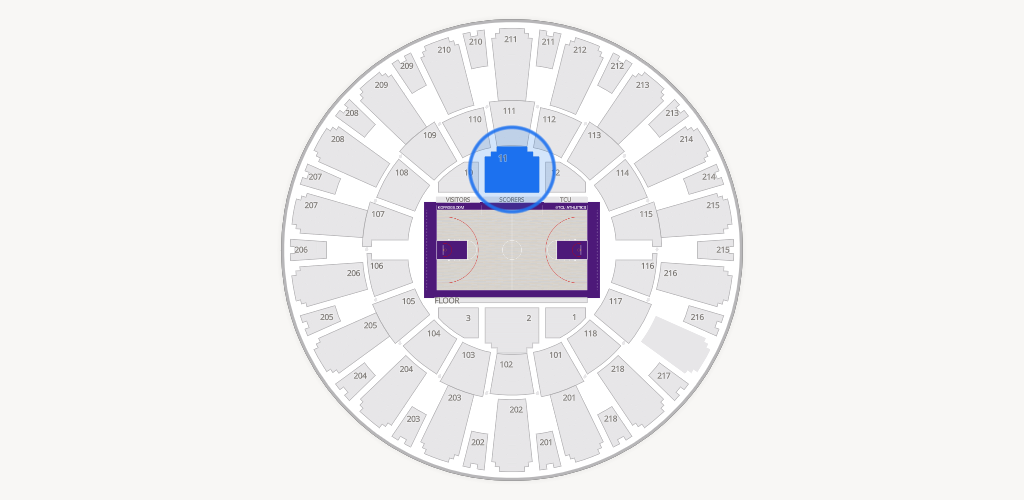 Ed & Rae Schollmaier Arena Seating Chart