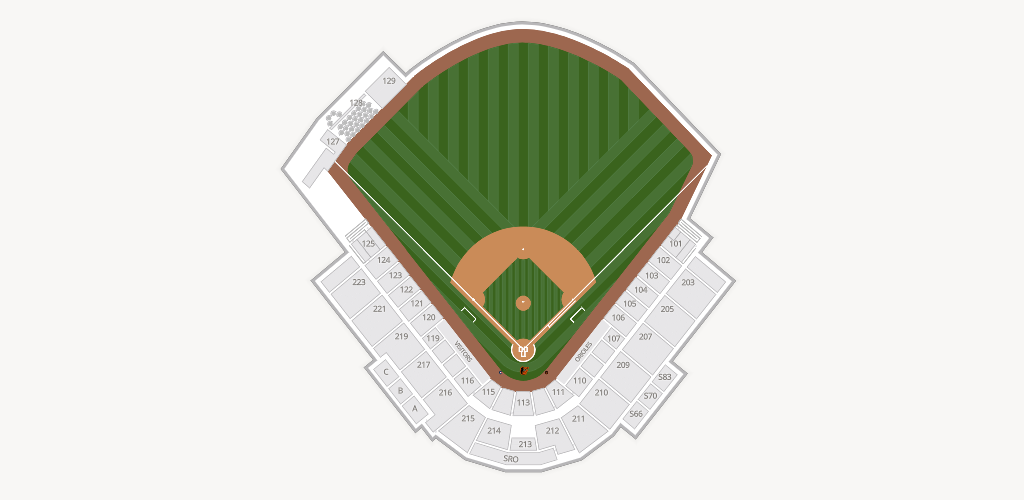Ed Smith Stadium Seating Chart