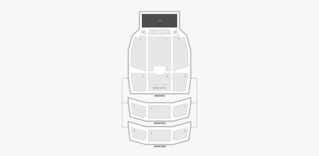 EKU Center for the Arts Seating Chart