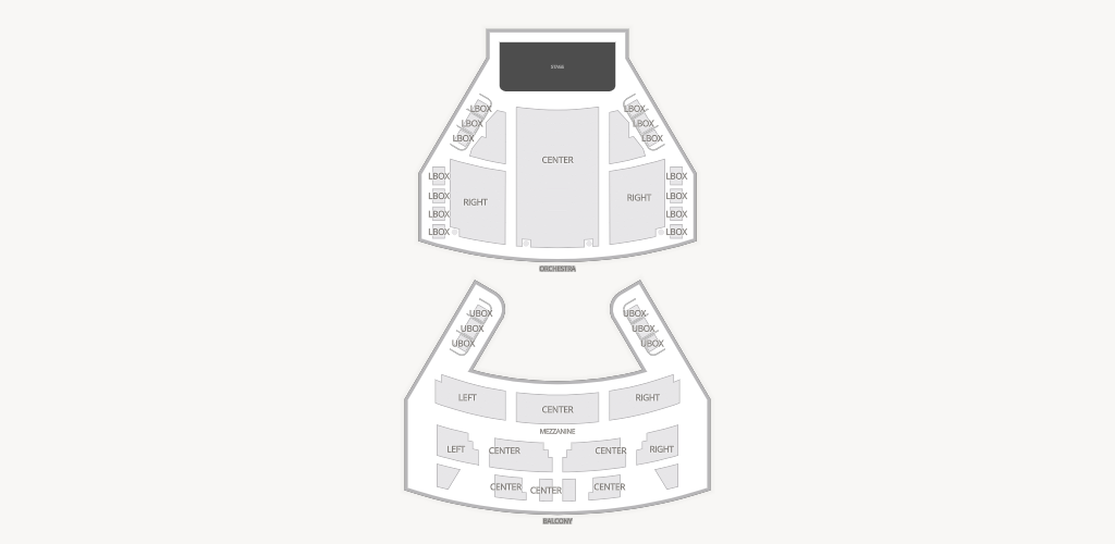 Elgin and Winter Garden Theatre Centre Seating Chart